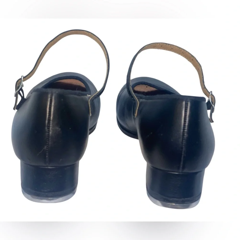 Bloch black Mary Jane techno tap shoes. Size 10 GUC - Picture 7 of 12